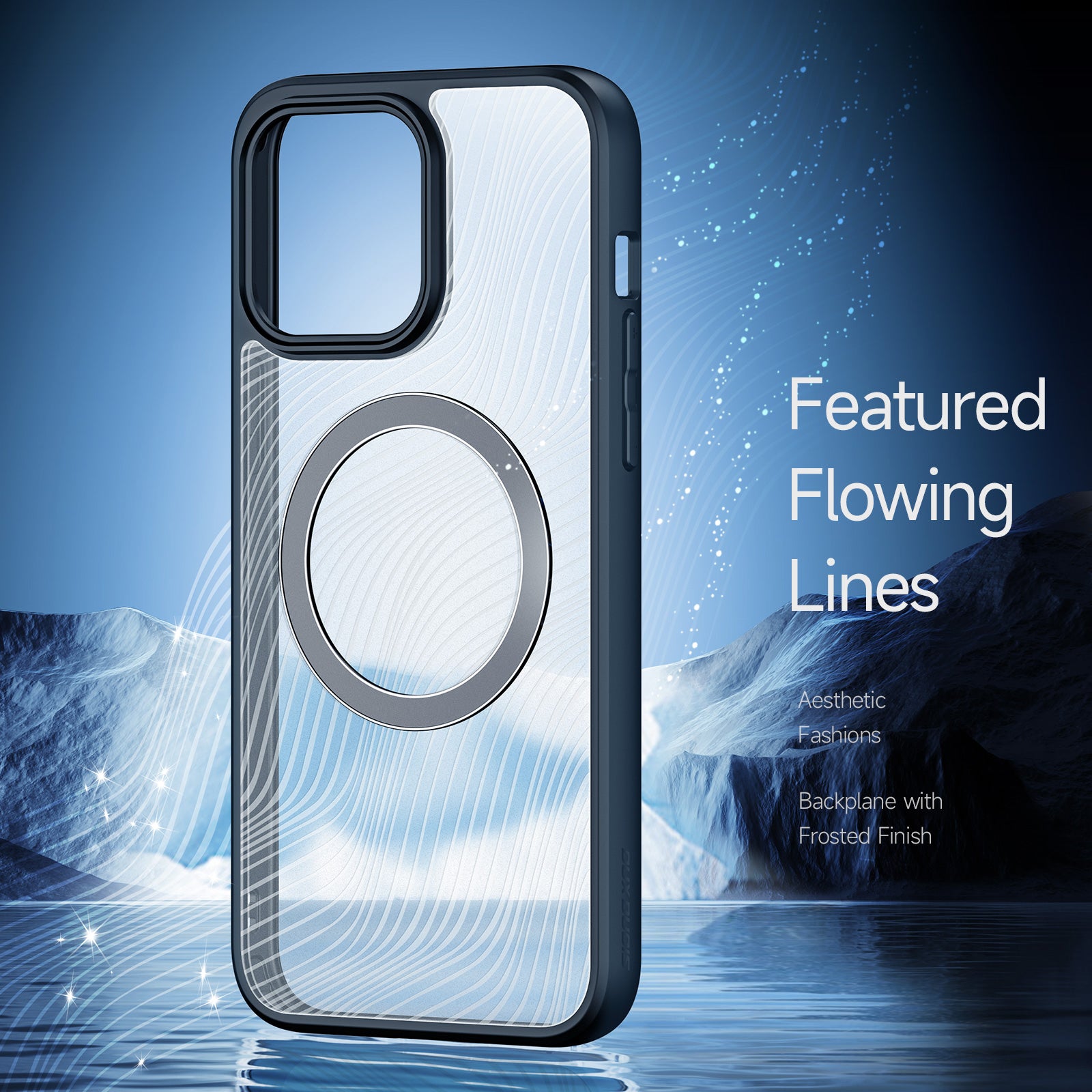 DUX DUCIS Aimo Series til iPhone 15 Pro Max magnetisk telefoncover Matt TPU PC-cover (REACH-certificering) DUX DUCIS Aimo Series til iPhone 15 Pro Max magnetisk telefoncover Matt TPU PC-cover (REACH-certificering)